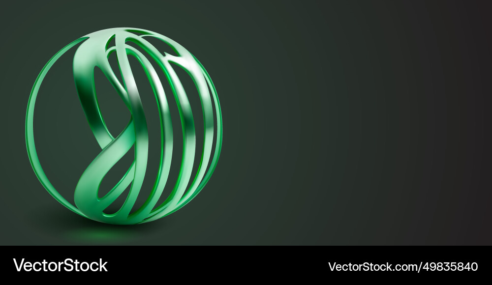 Background with a object in the form vector image