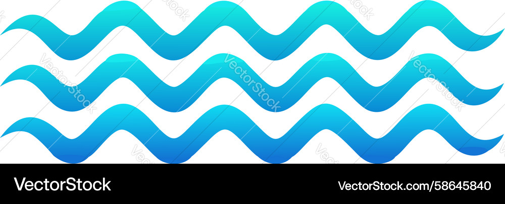 Fluid Wave Ripple Pattern Vector Image