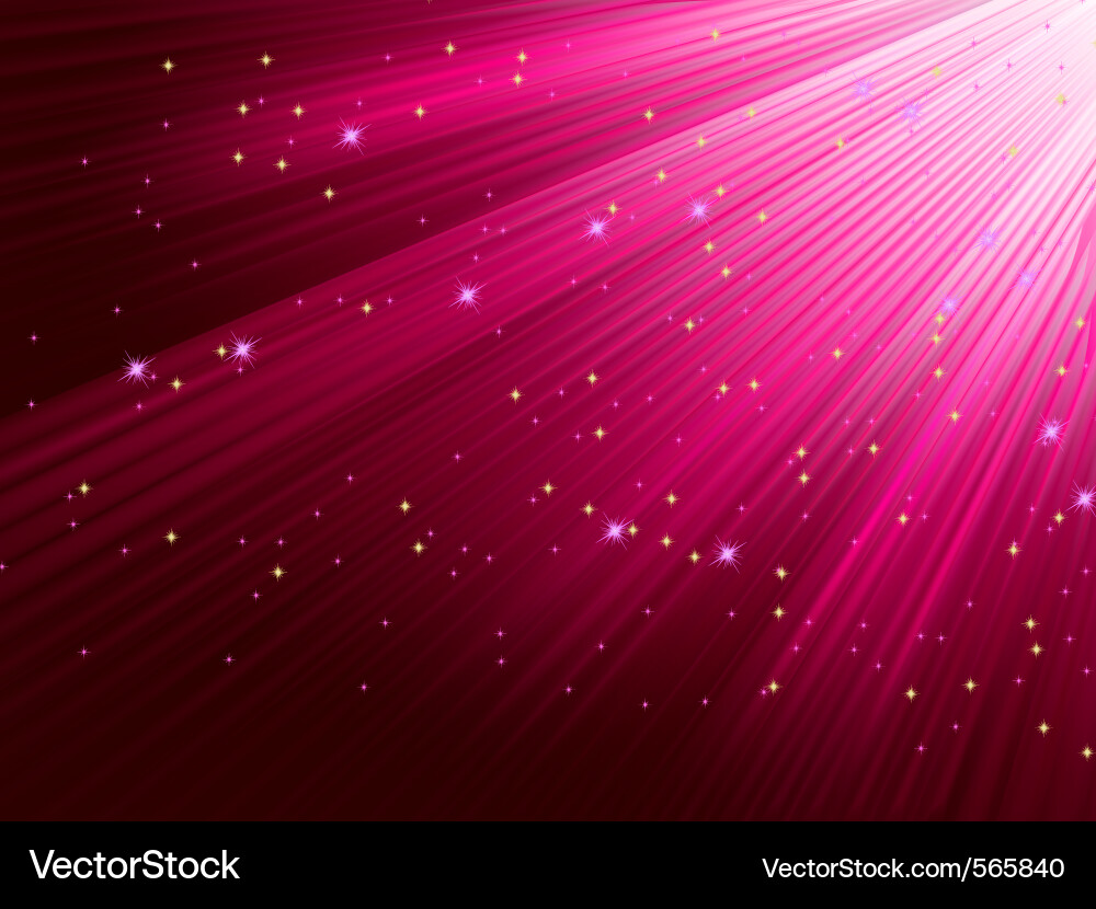 Sparkling Snowflake Background vector image