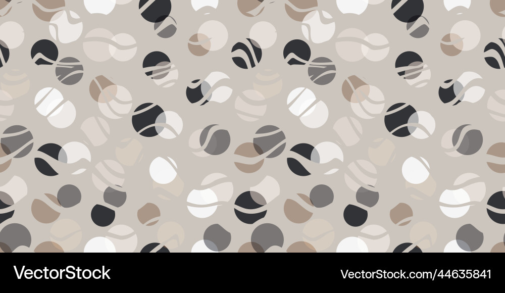 Retro circles seamless pattern Retro circles seamless pattern vector image