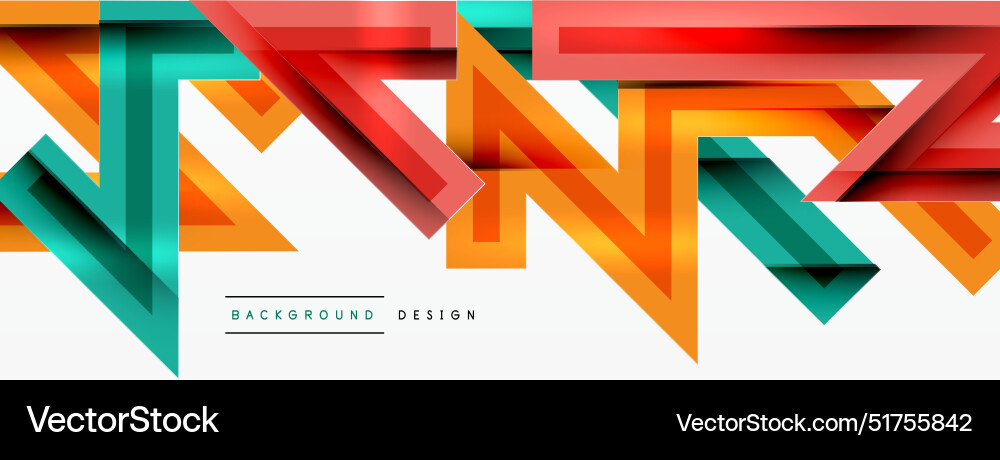 Line zig zag dynamic geometric abstract background Line zig zag dynamic geometric abstract background vector image