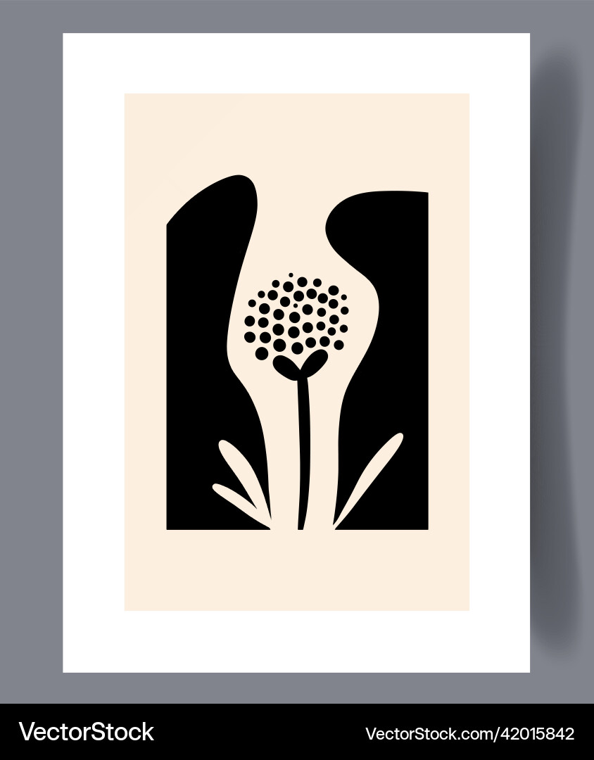 Scandinavian abstract print set Scandinavian abstract print set vector image
