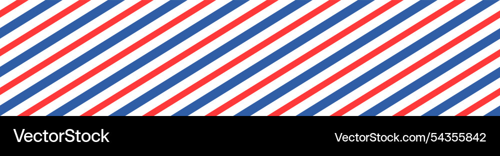 Seamless candy stripe pattern with diagonal red Seamless candy stripe pattern with diagonal red vector image