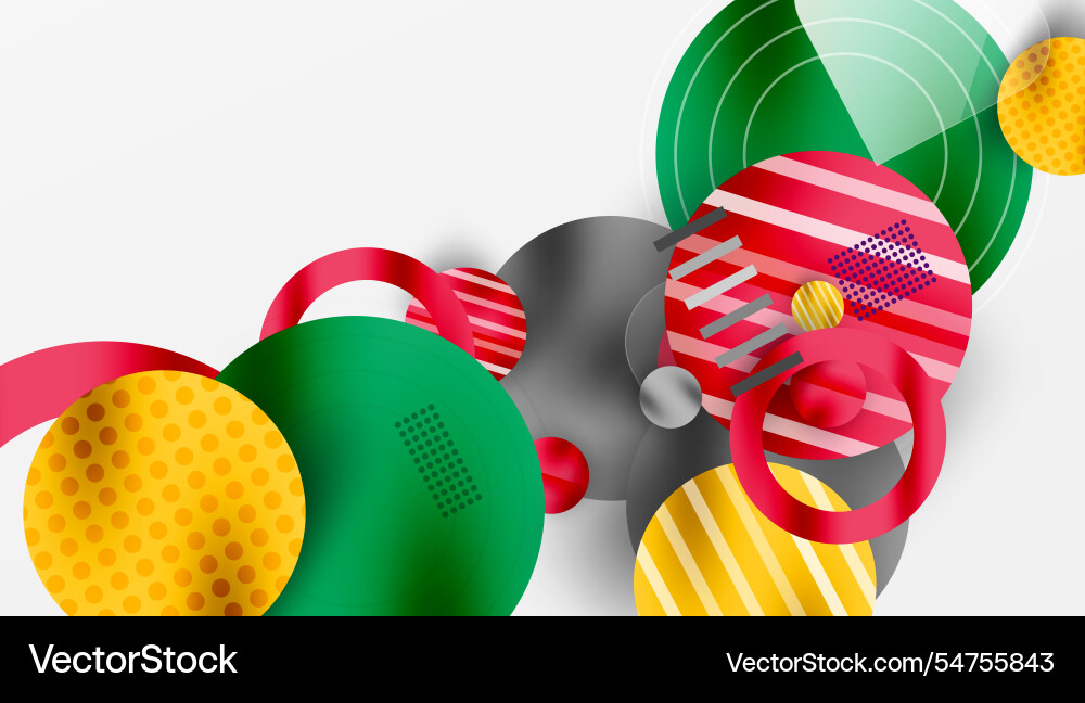 Abstract geometric background with overlapping Abstract geometric background with overlapping Vector Image