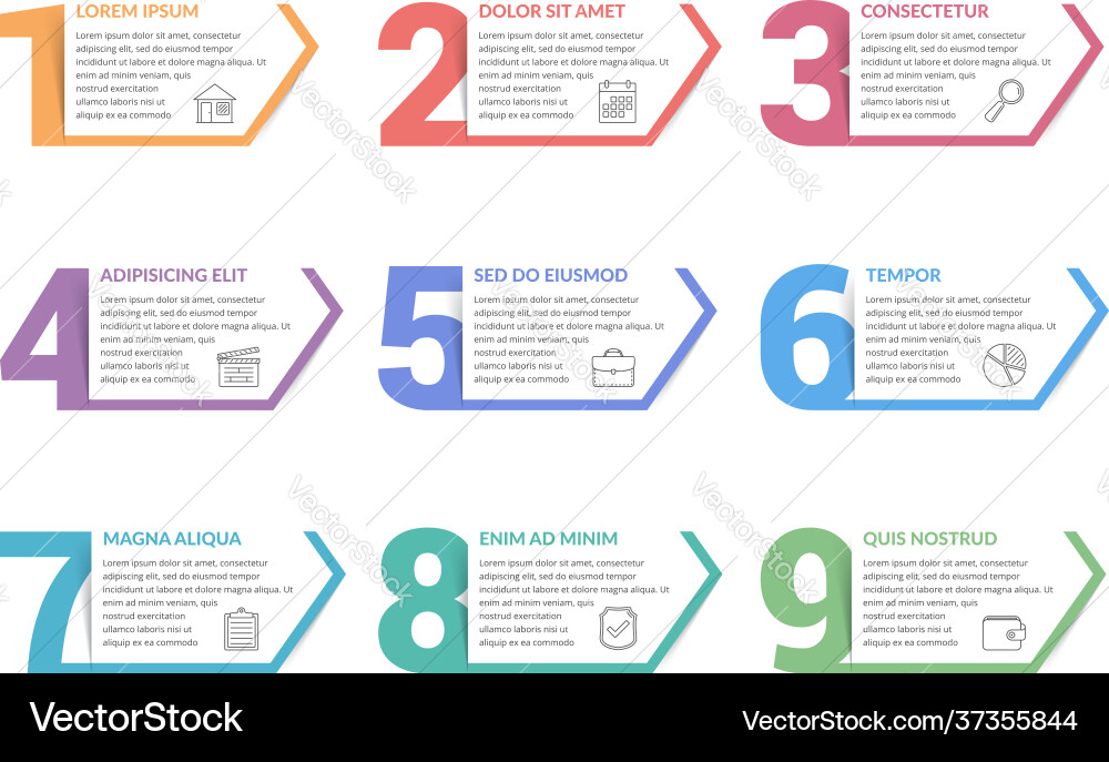 Numbers Numbers vector image