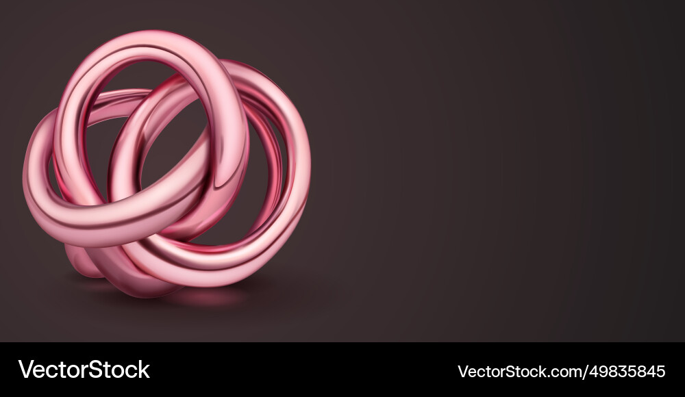 Background with a object in the form vector image