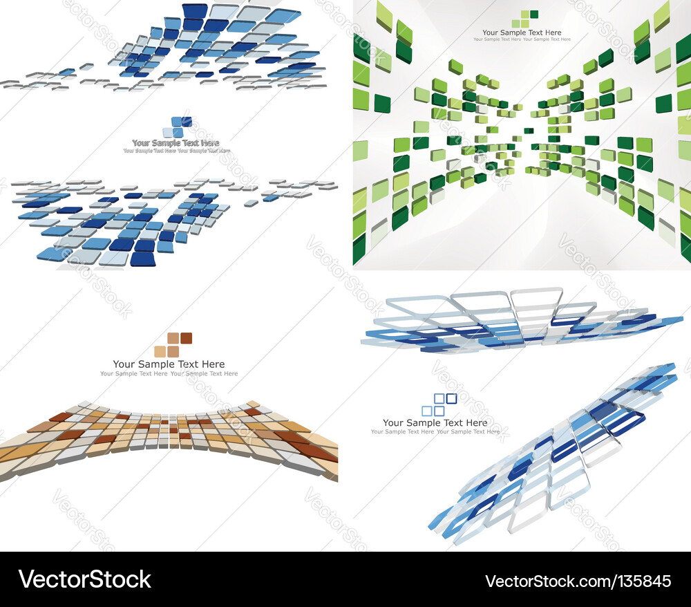 Checked background vector image
