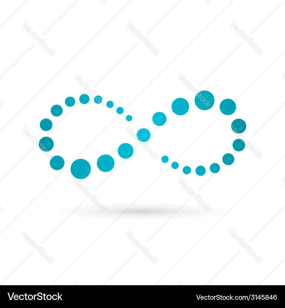 Infinity Loop Symbol Vector Image