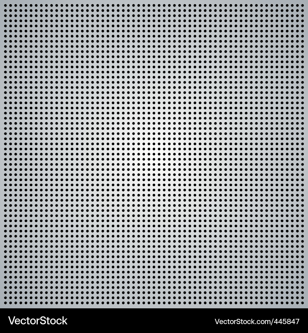 Metallic Grid Texture Vector Image