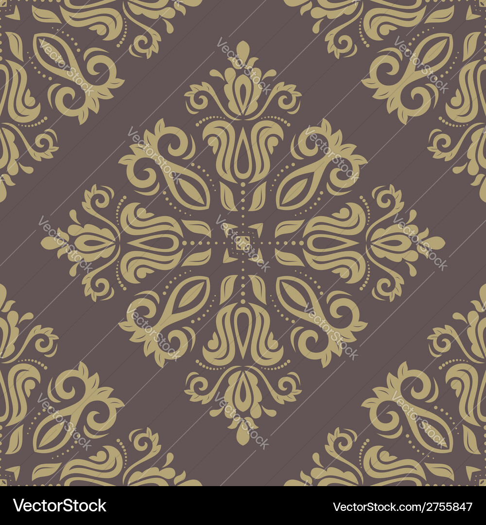 Orient seamless pattern abstract background Vector Image