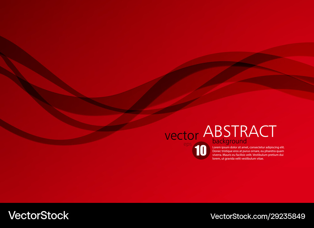 Abstract Fluid Color Wave Background vector image