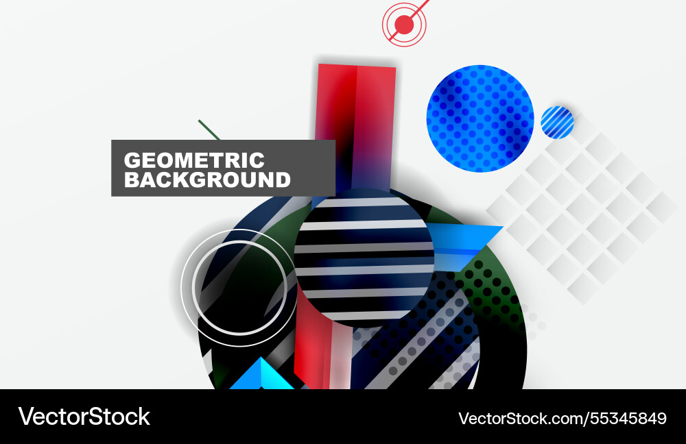 Dynamic complex geometric abstract background Dynamic complex geometric abstract background Vector Image