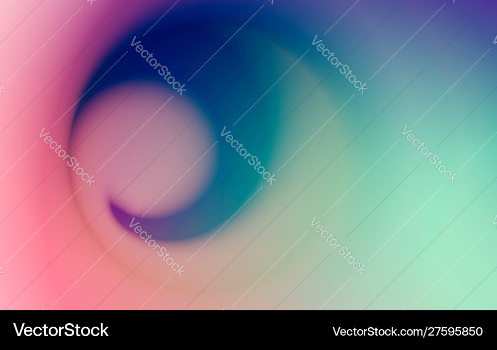 Abstract twisted background with liquid gradient vector image