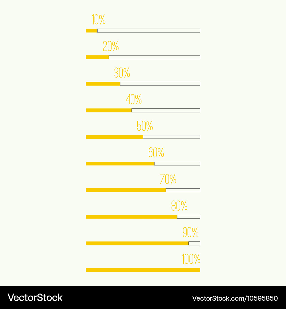 Loading Progress Bar vector image