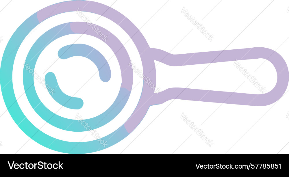 Gradient search icon find your answers design vector image