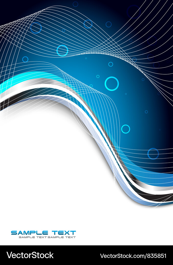 Hi tech blue background Vector Image