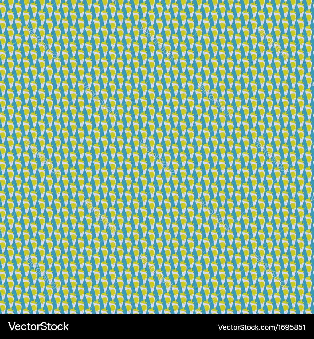 Minimalistic geometric pattern in spring colors Vector Image