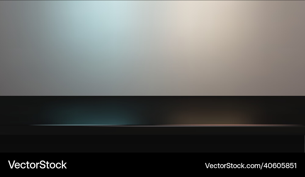 Modern Steel Kitchen Countertop Royalty Free Vector Image