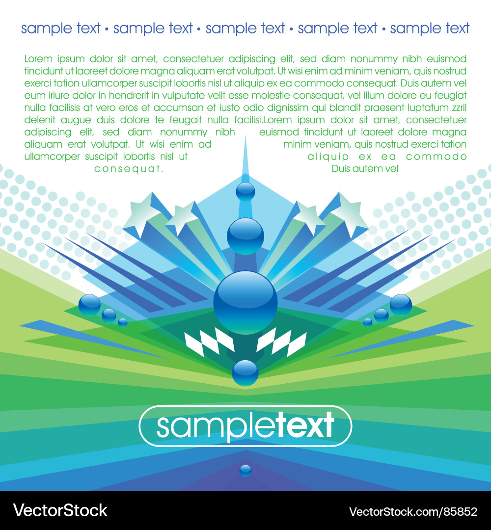 Dynamic Abstract Background vector image