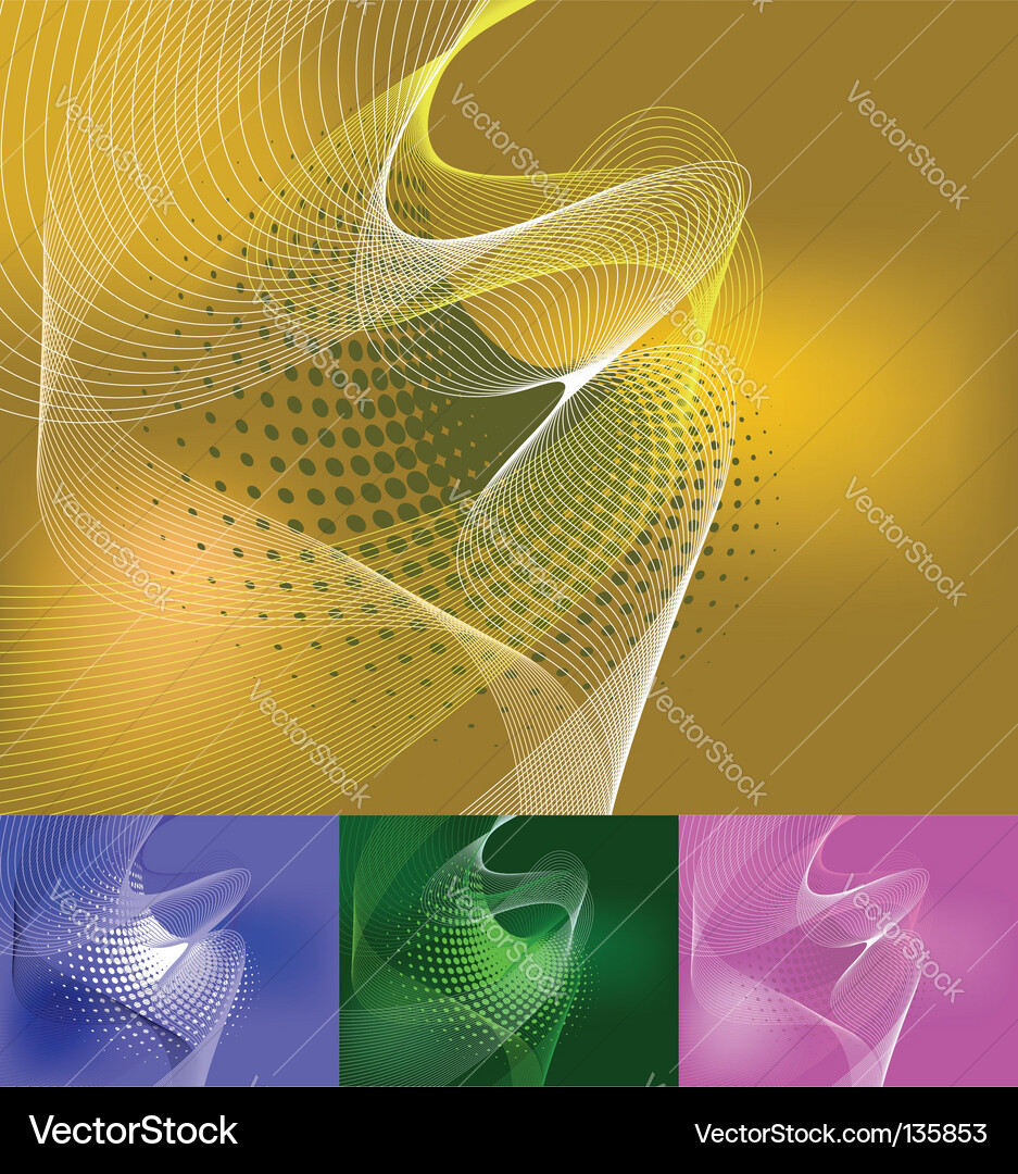 Dynamic Abstract Background vector image
