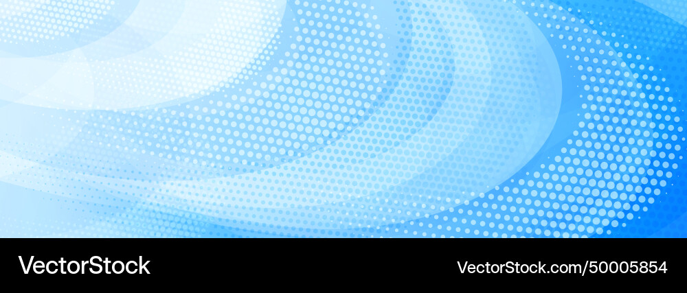 Abstract background of translucent curves and dots vector image