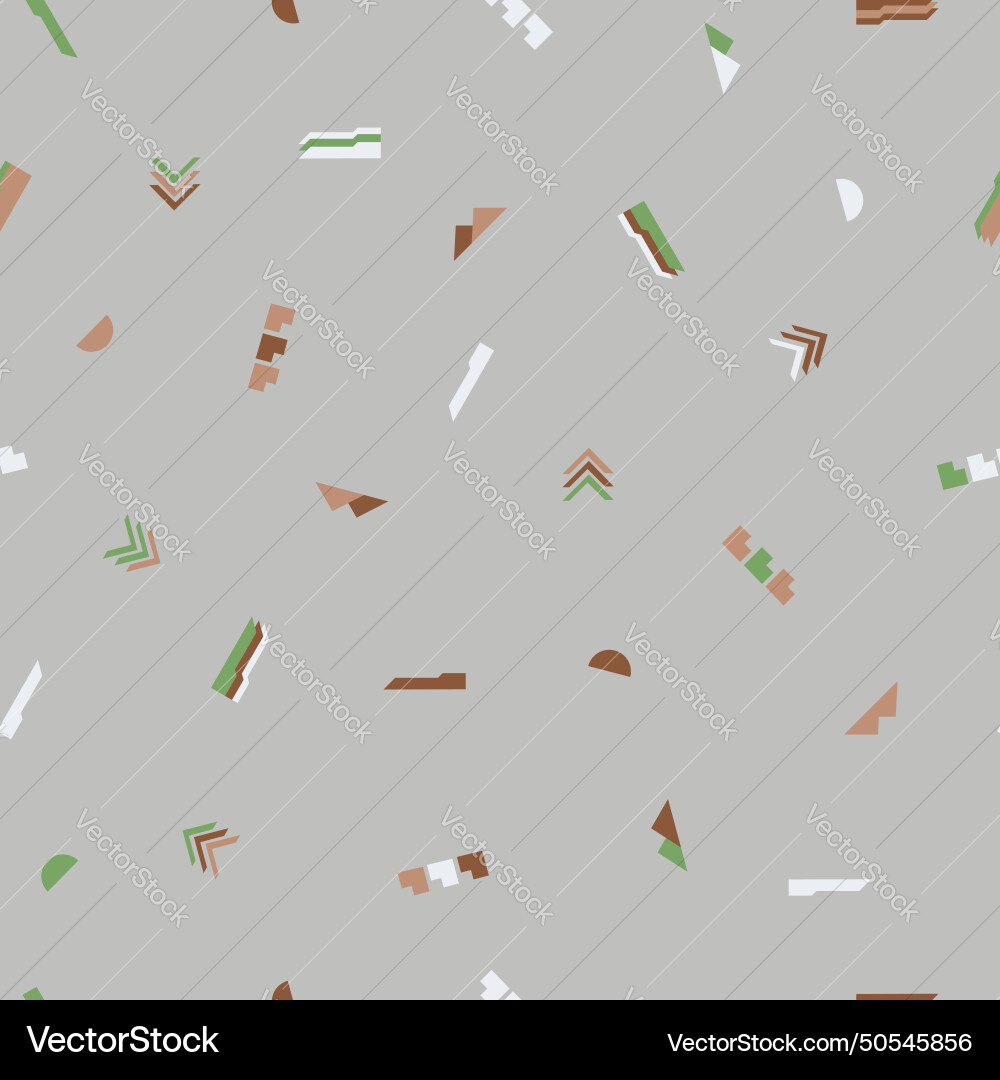 Minimal classy geometric seamless pattern Vector Image