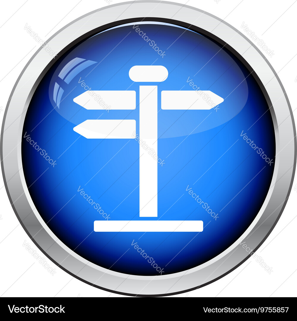 Pointer stand icon Vector Image