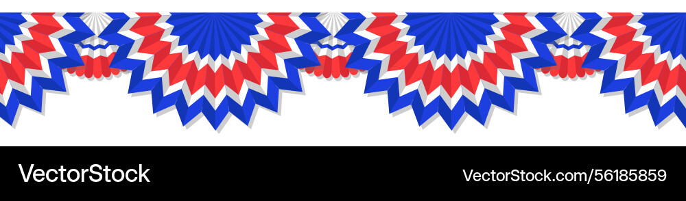 Usa celebration with confetti stars in national Usa celebration with confetti stars in national Vector Image