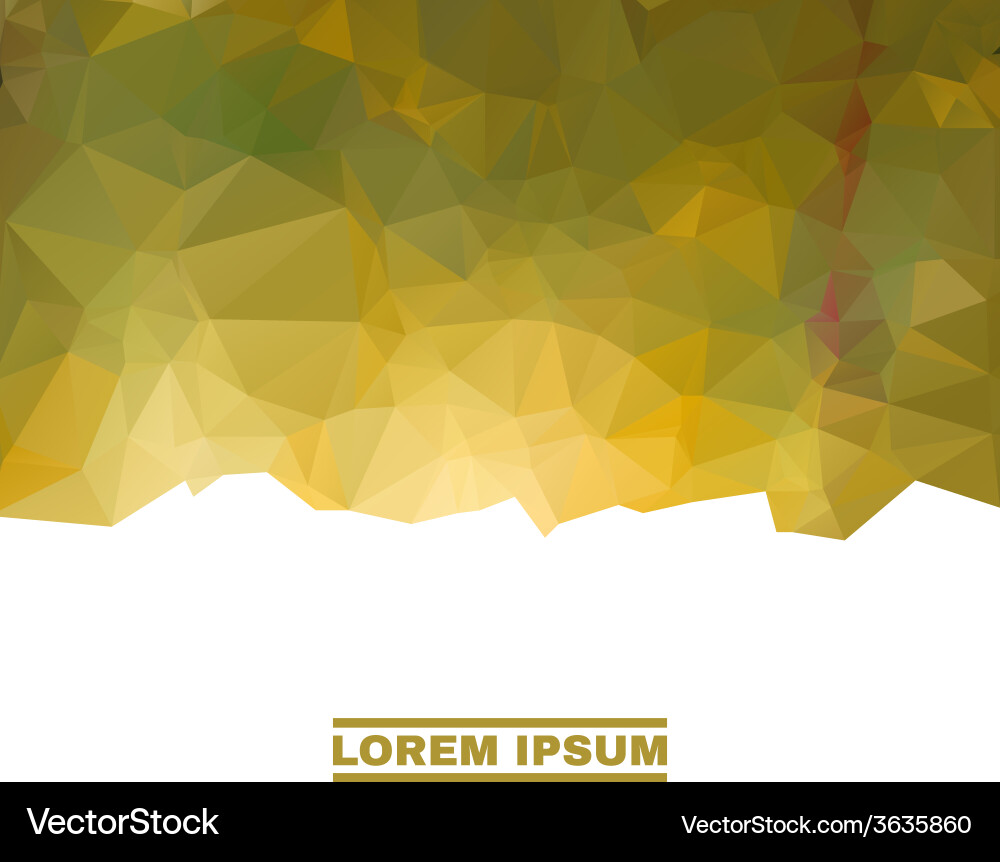 Abstract colorful triangles background Vector Image