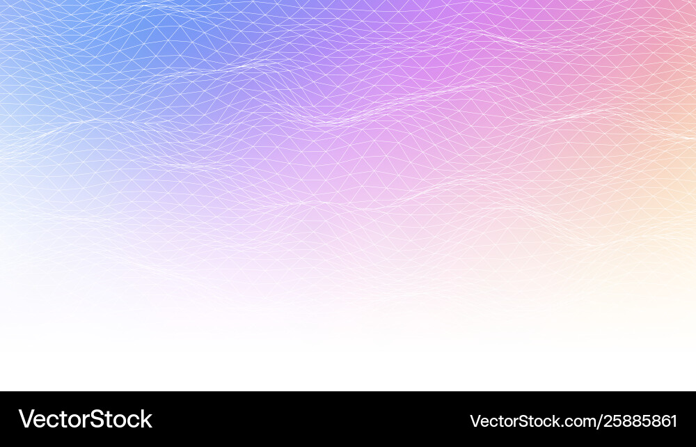 Futuristic hud ui grid music sound waves set Vector Image