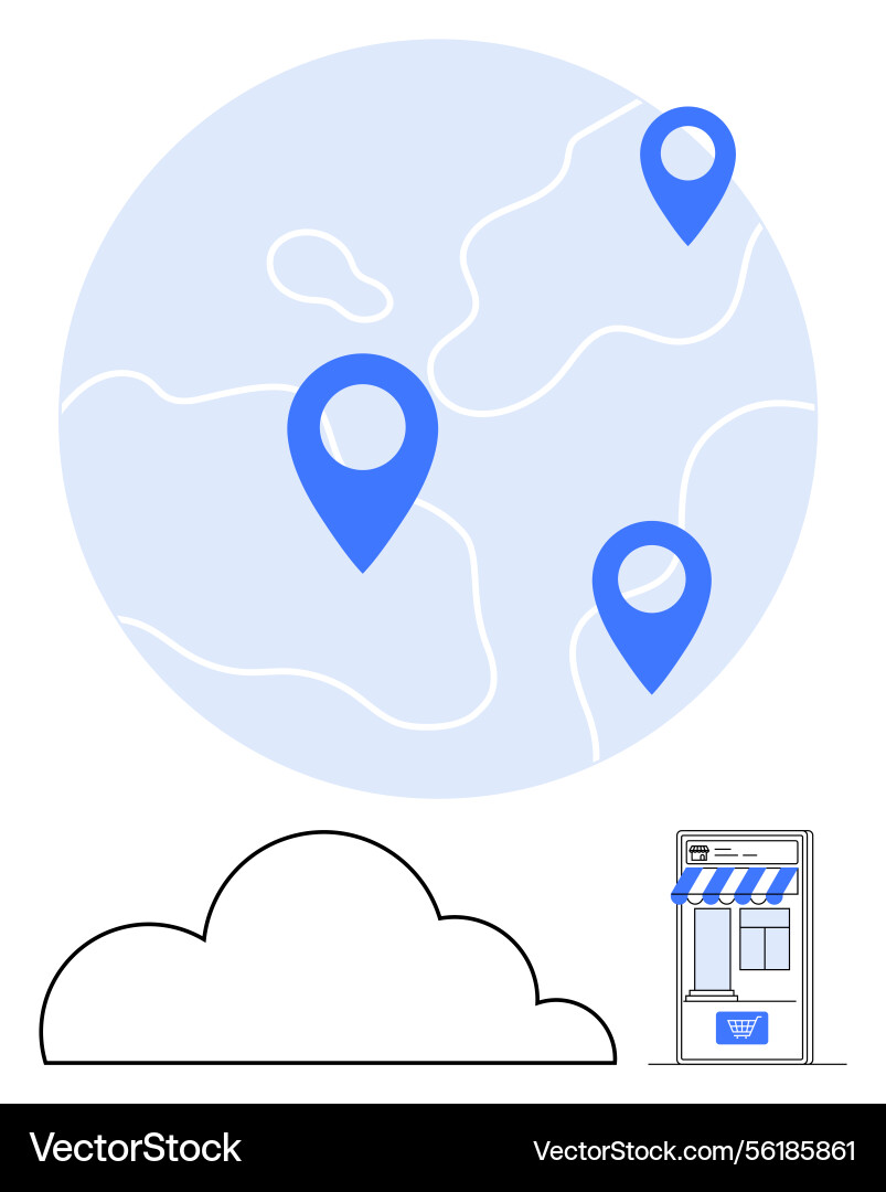 Global store connectivity with cloud-based Vector Image