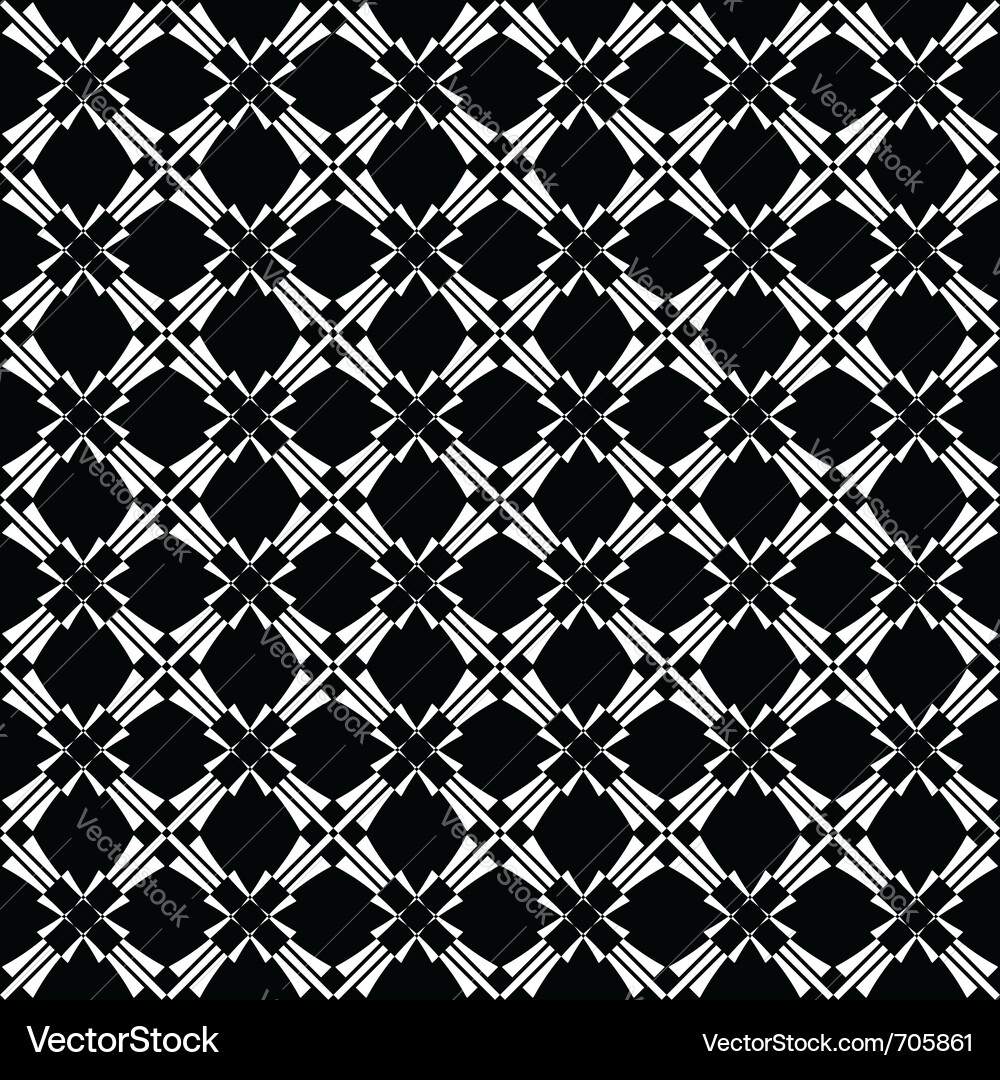 Seamless crisscross pattern Vector Image