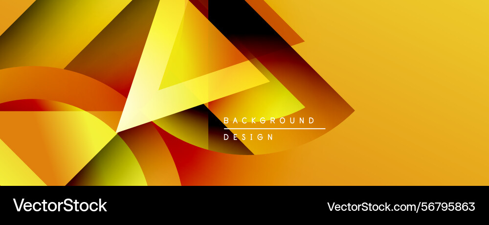 Abstract geometric shapes overlap creating Abstract geometric shapes overlap creating Vector Image