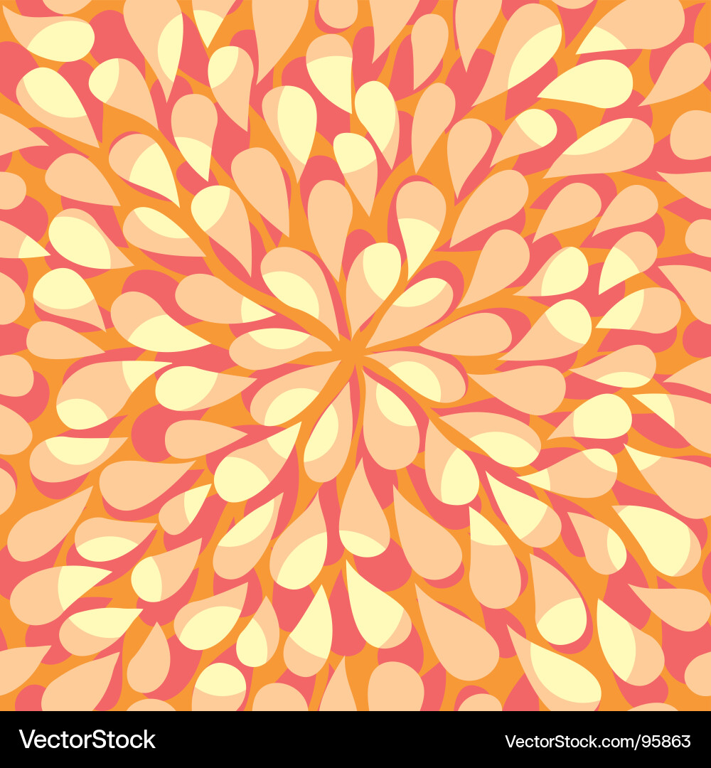 Floral Wallpaper Pattern Vector Image