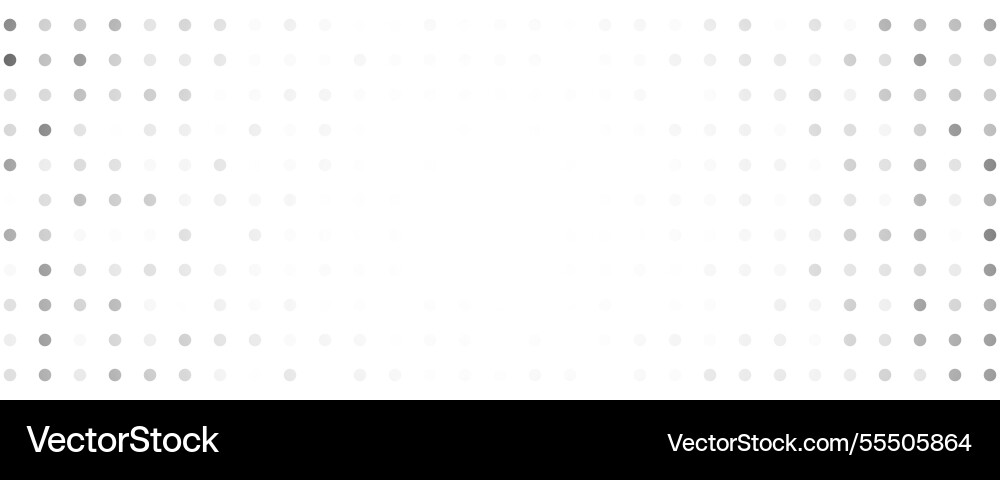 Monochrome halftone background with dots Monochrome halftone background with dots vector image