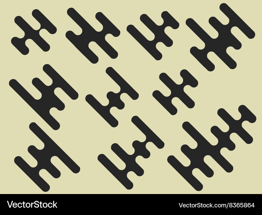 Set of abstract shapes good for logo and icon Vector Image