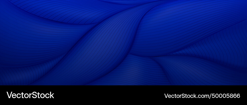 Abstract background with wavy lines vector image