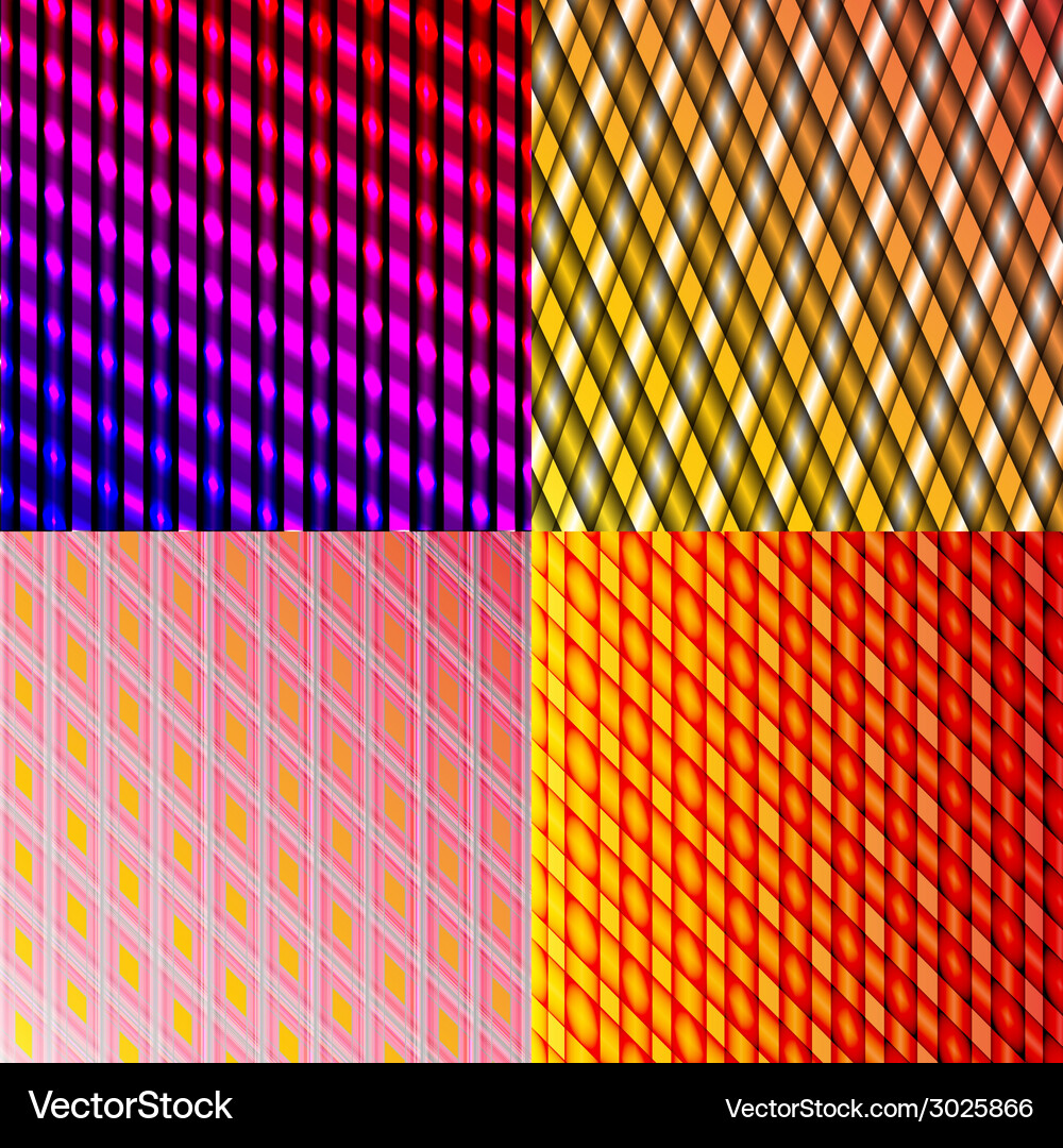 Set of splash color abstract glowing background Vector Image
