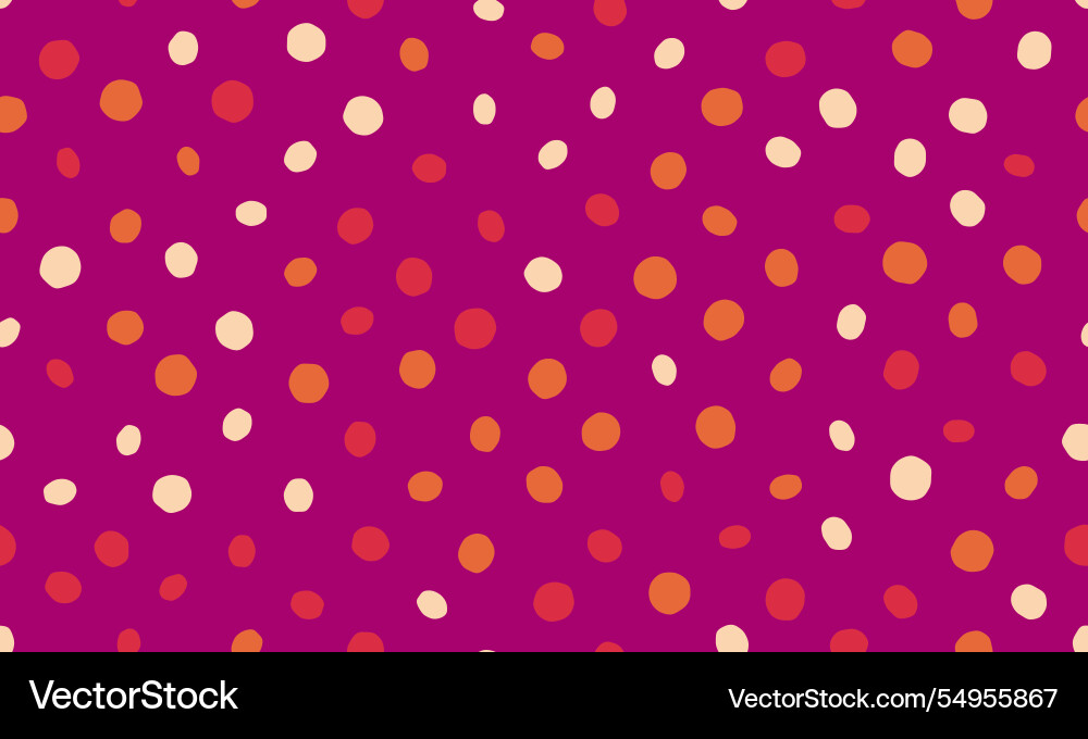 Seamless spotted pattern with abstract round Seamless spotted pattern with abstract round Vector Image
