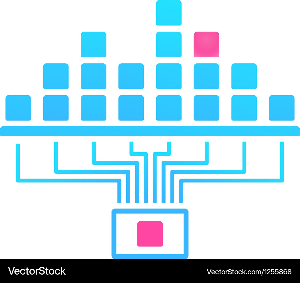 Conceptual Framework Vector Image