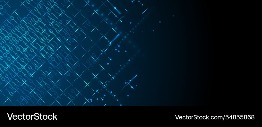 Futuristic background big data visualization Futuristic background big data visualization Vector Image