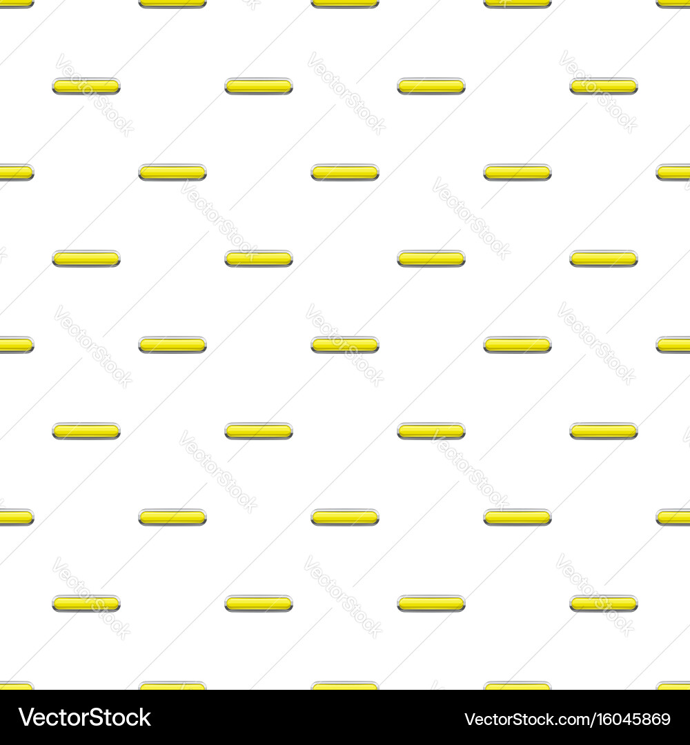 Citron rectangular button pattern vector image