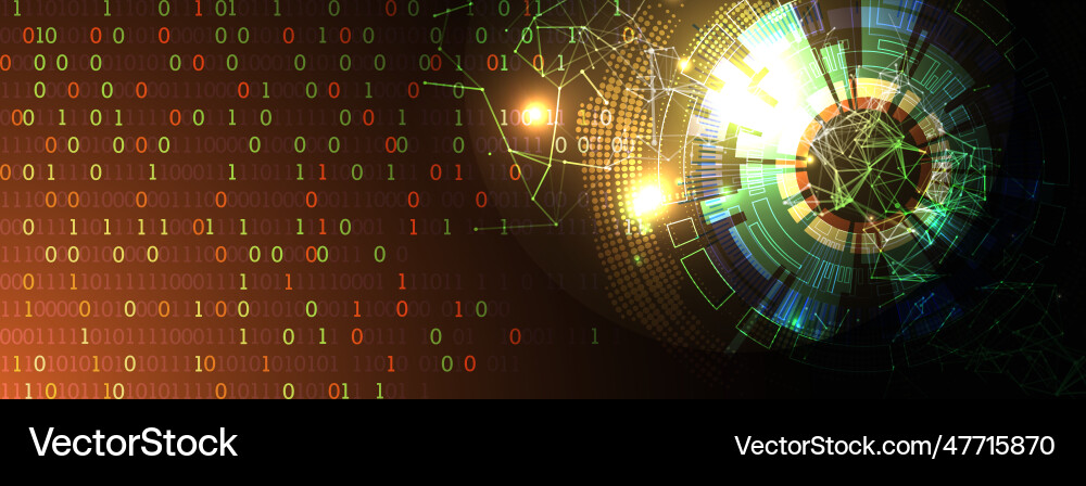 Abstract technology background with plexus effect Abstract technology background with plexus effect vector image