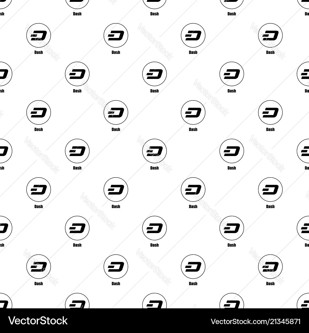 Dash icon simple style Dash icon simple style vector image
