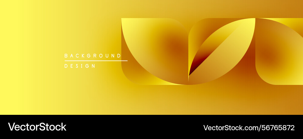 Golden abstract layers create dynamic visual flow Golden abstract layers create dynamic visual flow vector image