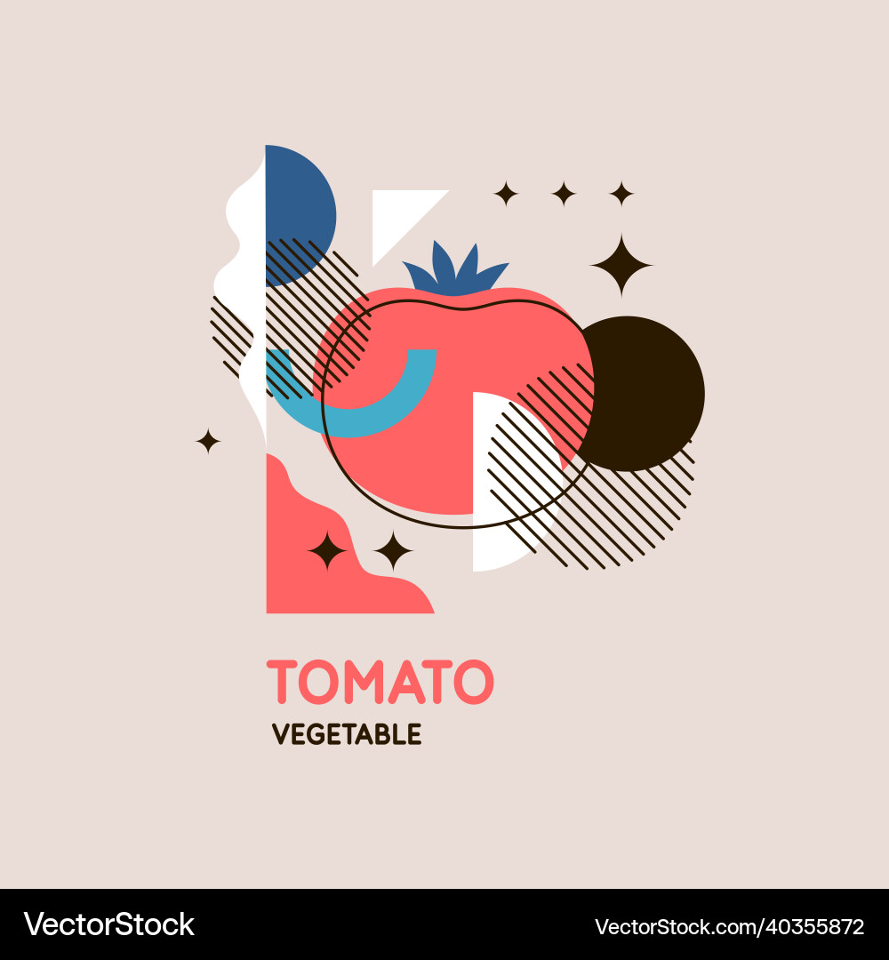 Graphics in a minimalistic style vector image