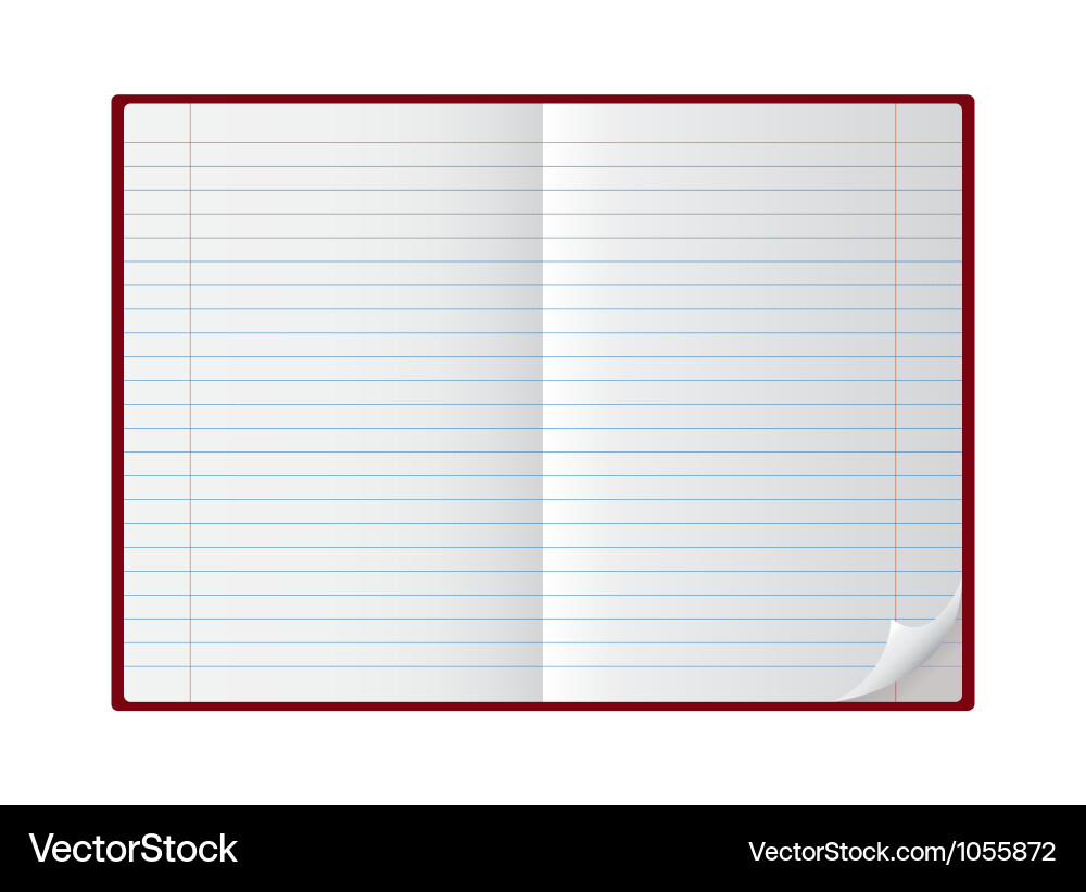 Notebooks vector image