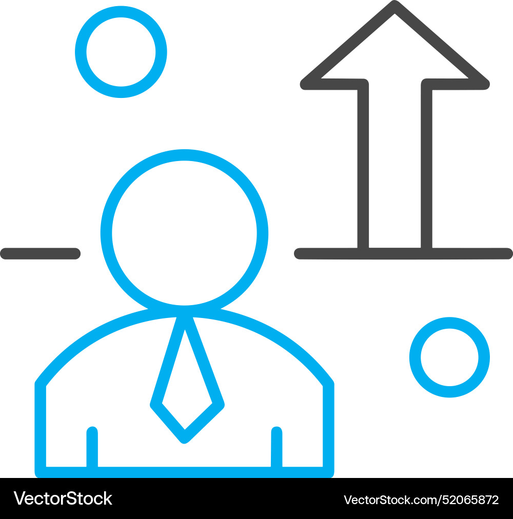 Upload outline icon symbol image Vector Image
