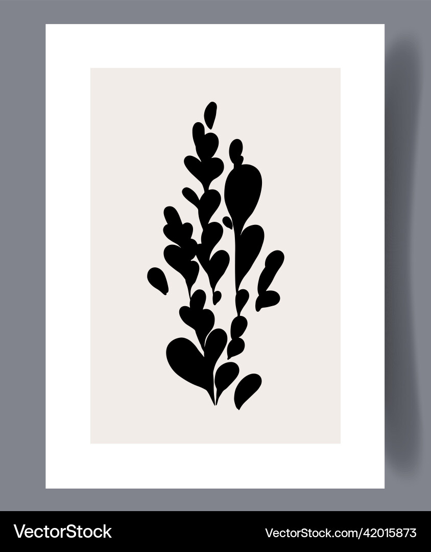 Scandinavian abstract print set Scandinavian abstract print set vector image