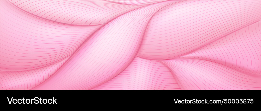 Abstract background with wavy lines vector image